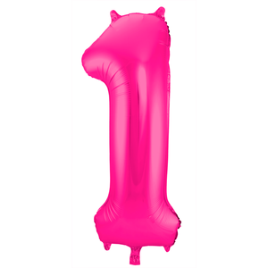 86cm Number  Shiny Magenta