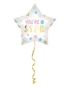 Folieballon You're a star 48 cm