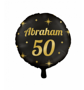 Classy party Folie Ballonnen - Abraham 50