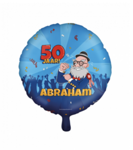 Folie Ballonnen - Abraham cartoon