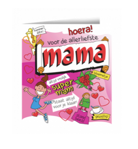 Wenskaarten - Mama cartoon