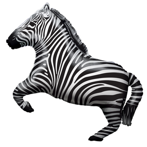 Folieballon 28 " zebra