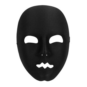 gezichtsmasker mimie zwart