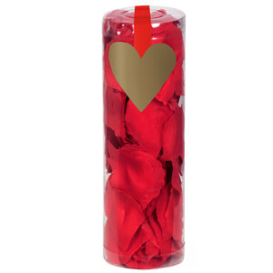 Set 288 Polyester rose petals red