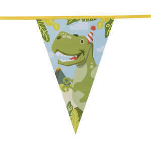 Pc. PE bunting Dino party (6 m)