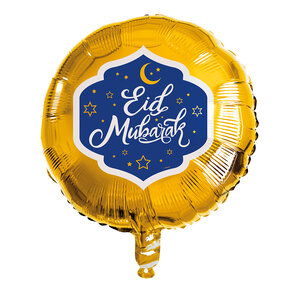 Folieballon Eid Mubarak