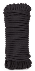 Touw Paracord 3mm x 15M Zwart