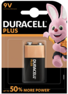 Duracell Alkaline MN 1604 9V LR61