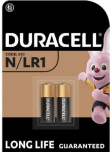 Duracell Alkaline MN 9100 LR1 1.5V 2 Dlg