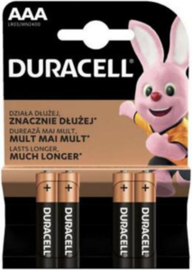 Duracell AAA 4 Dlg