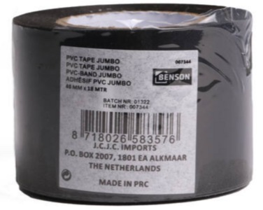 PVC Tape Jumbo 48Mm X 18 Mtr