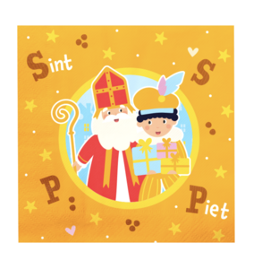 sinterklaas servetten