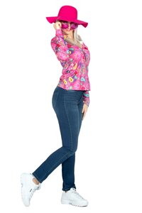 Hippie blouse roze, blouse