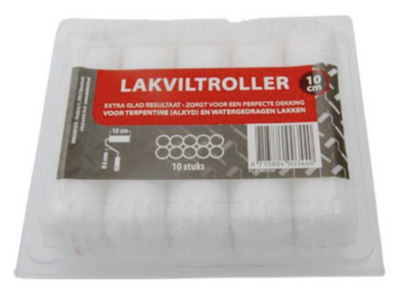 VEBA Verfrol lakvilt 10CM 10st