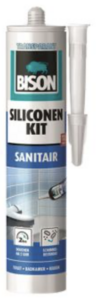 Bison Siliconenkit sanitair transparant 300ml