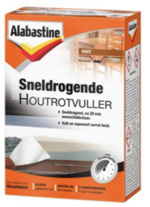 Alabastine Sneldrogende houtrotvuller 2 componenten 465gr*