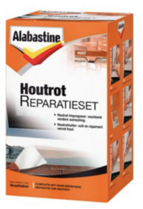 Alabastine Houtrot reparatieset 2 componenten 500gr