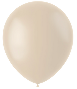 Ballonnen Creamy Latte 33cm - 10 stuks