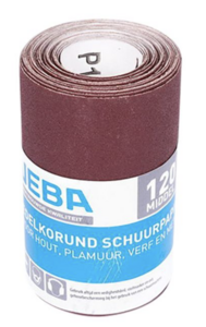 VEBA Schuurpapier Rol 110 mmx4,5 m Edelkorund P120