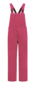 Tuinbroek polyester/katoen roze