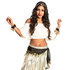 Set Belly dance  kleuren 4 kleuren ass. (hoofdband, armbanden en ceintuur)_