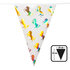 Pc. Foil bunting Unicorn (4 m)_