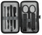 Manicure Set 7 Dlg Zwart_