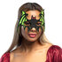 Vilten oogmasker Vleermuis 4 kleuren ass._