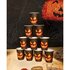 Set 10 papieren Bekertjes Creepy Pumpkin (25 cl)_