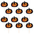 Set 12 Cocktailprikkers Creepy Pumpkin (12 cm)_