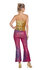 Hippiebroek panter sparkle paars/roze (V), broek_