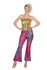 Hippiebroek panter sparkle paars/roze (V), broek_