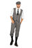 Roaring 20's set Finn, broek/vest/pet_