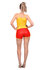 Lifeguard set (top/short/zonneklep/tas/fluit) (V), top/shorts/zonneklep/heuptas/fluitje_